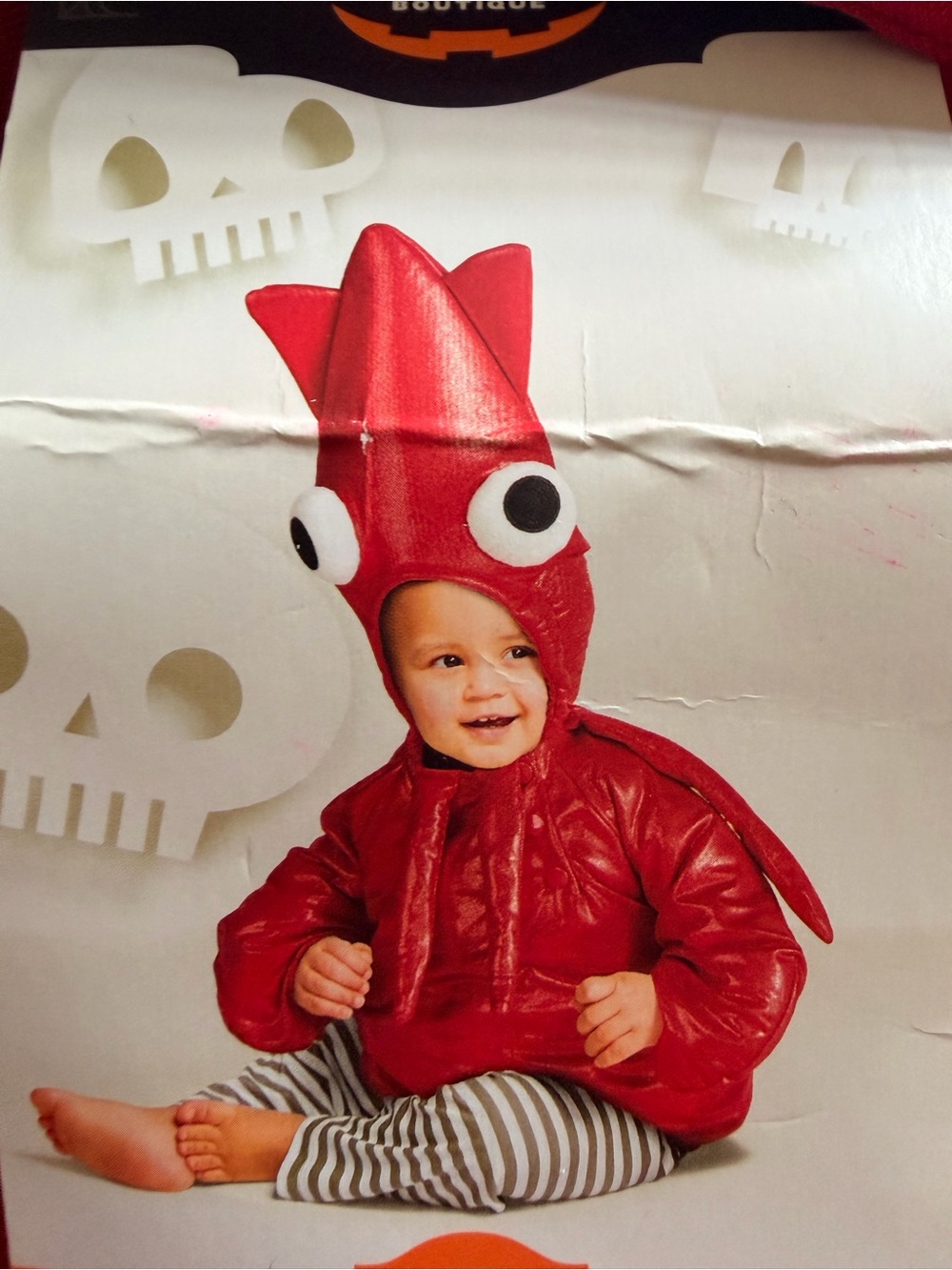NEW!! Red Squid Costume